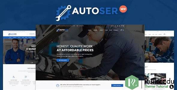 Autoser - 汽车修理和自动服务主题