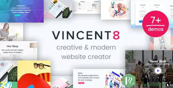 VINCENT EIGHT - 响应式多用途WORDPRESS主题