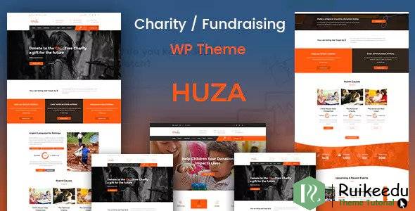 Huza - 慈善/筹款响应WordPress主题
