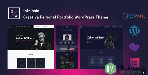 Intrinsic - 创意个人作品集WordPress主题