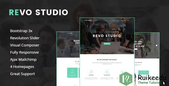Revo Studio- 多用途WordPress主题