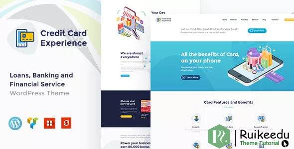 Credit Card Experience-信用卡公司WordPress主题