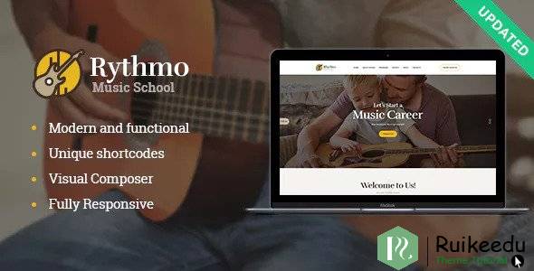 Rythmo - 音乐学校WordPress主题