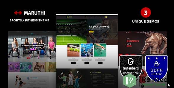 Maruthi - 健身中心WordPress主题