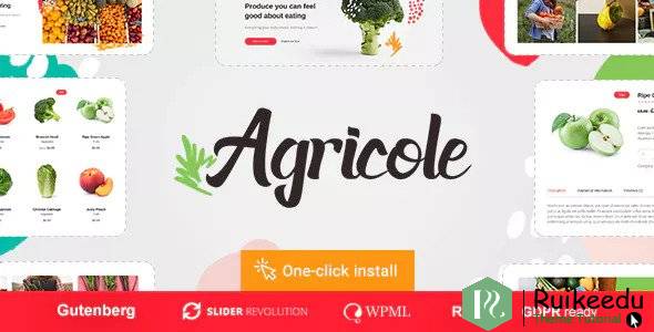Agricole - 有机食品和农业主题