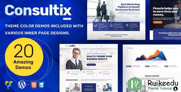 Consultix - 商务咨询WordPress主题