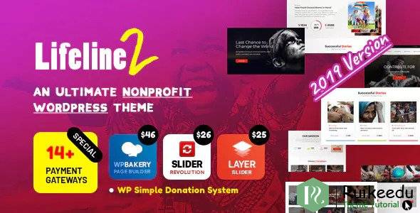 Lifeline2 - 一个终极的非营利主题