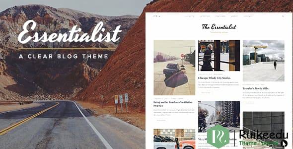 Essentialist - 叙事WordPress博客主题