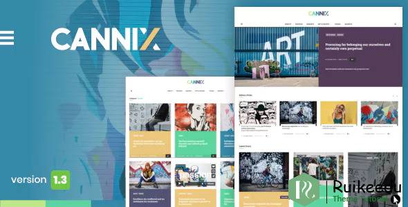Cannix - 充满活力的WordPress主题