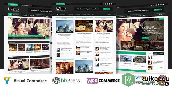 Bzine - WordPress 杂志新闻主题