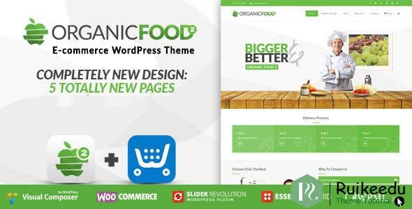 Organic Food - 农场和食品业务生态WordPress主题