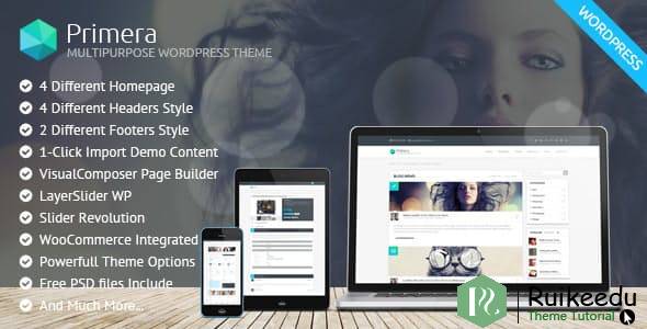 Primera - 企业多用途WordPress主题