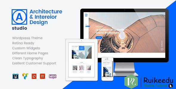 A.Studio- 室内设计和架构WordPress主题
