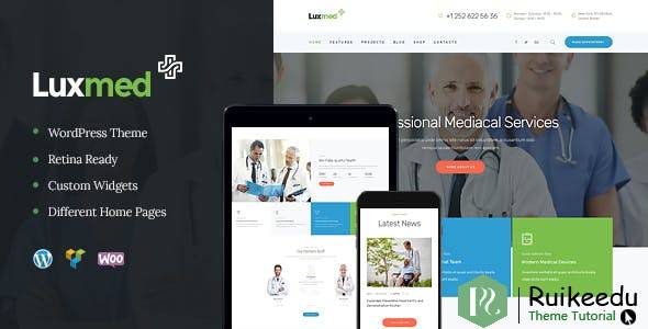 LuxMed - 医药保健WordPress主题