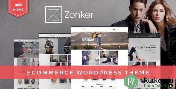 Zonker - WooCommerce WordPress主题