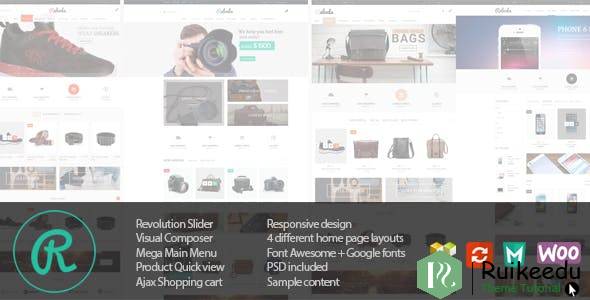 Raboda - 电子商务响应WordPress主题