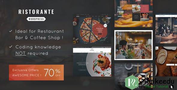 Ristorante - 餐厅WordPress主题