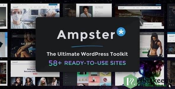 Ampster - 商业网站的创意主题