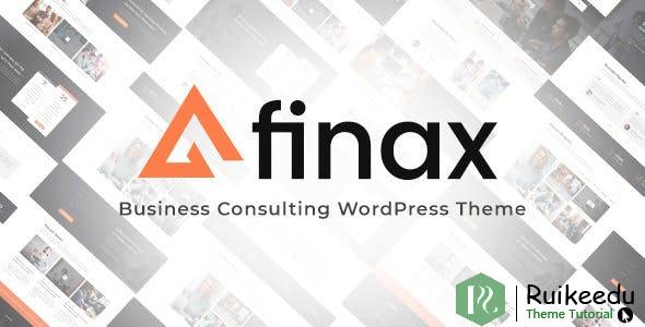 Finax - 响应式业务咨询主题