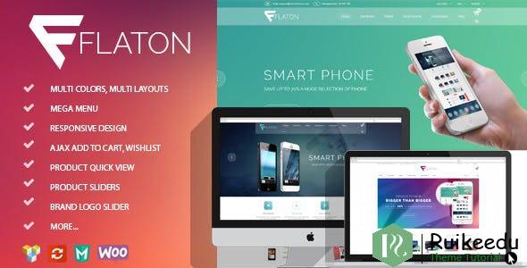 Flaton - WooCommerce响应式数字主题