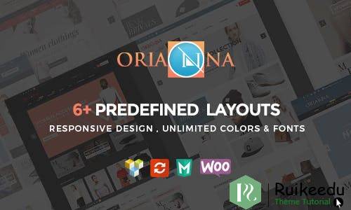 Orianna - 响应WooCommerce时尚主题