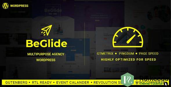 BeGlide - 企业商业顾问机构WordPress主题