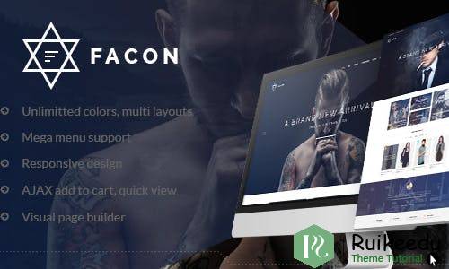 Facon 时尚响应WordPress主题