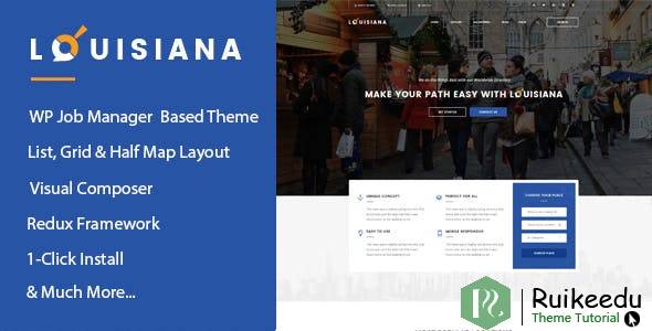 Louisiana - 响应列表目录WordPress主题