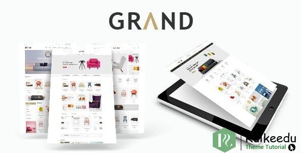 Grand -响应特色WooCommerce主题