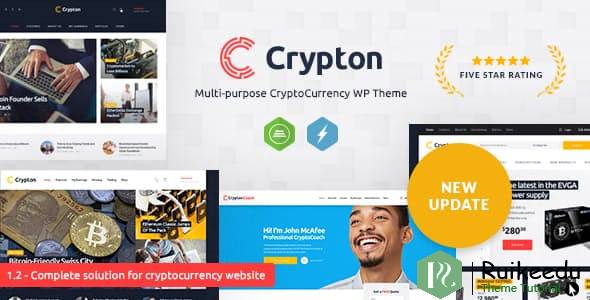 Crypton - 多用途加密货币WordPress主题