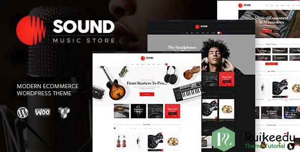 sound - 乐器在线商店WordPress主题