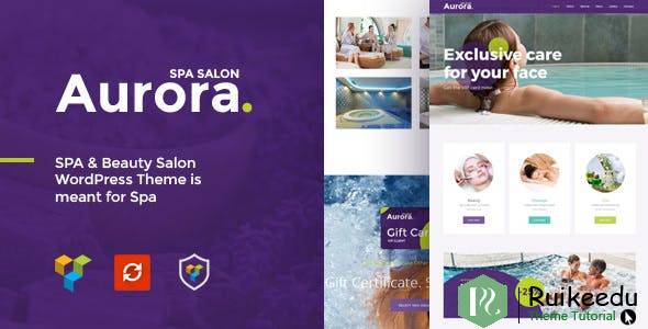 Aurora- 水疗和美容沙龙WordPress主题