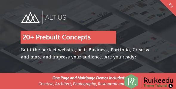 Altius - 多功能WordPress主题