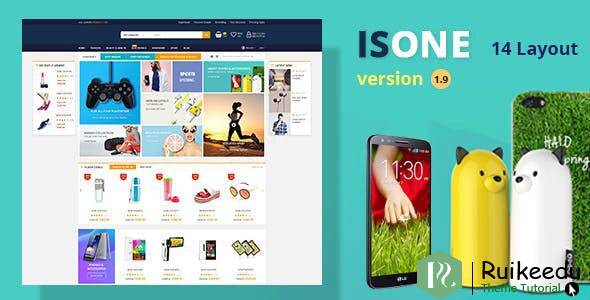 IsOne Store - RTL WooCommerce主题数字版