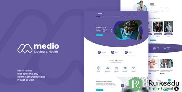 Medio - 医疗组织WordPress主题