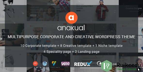 Anakual - 多用途企业和创意主题