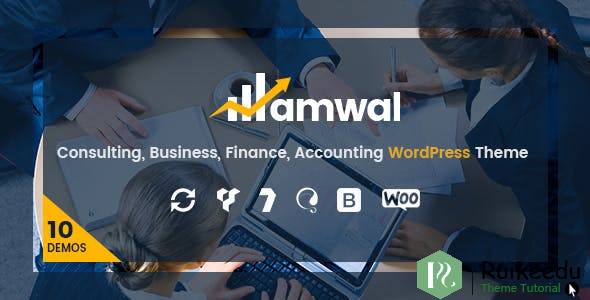 Amwal - 咨询商业金融会计主题