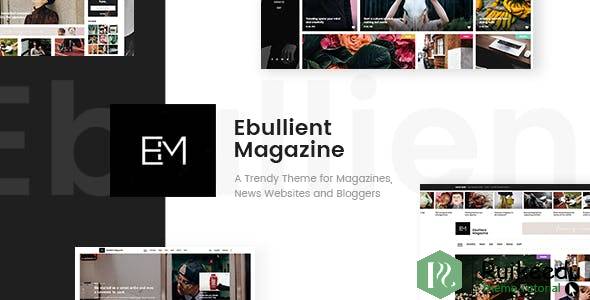 Ebullient - 现代新闻和杂志主题