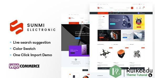 Sumi - WooCommerce电子WordPress主题