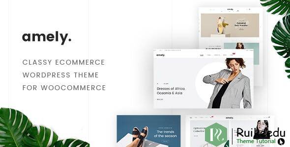 Fashion Amely - 时尚商店WordPress主题