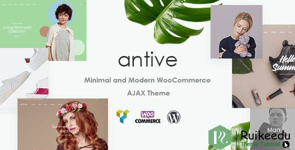 Antive - 最小和最现代的WooCommerce AJAX主题