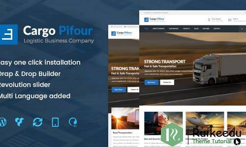 Pifour - 物流和运输WordPress主题