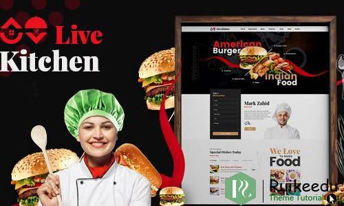 Livekitchen - 餐厅咖啡厅WordPress主题