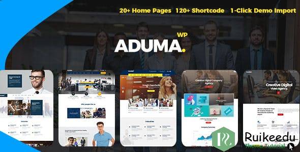 Aduma - 咨询,财务,商业WordPress主题