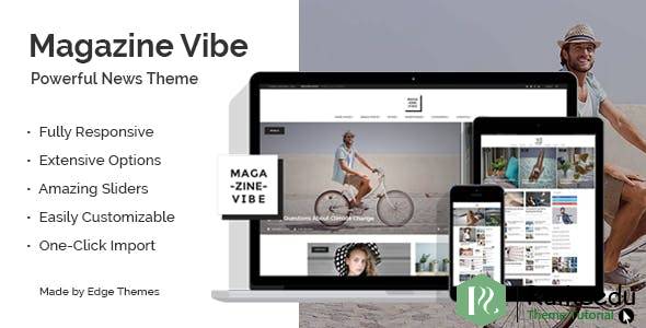 Magazine Vibe - 杂志主题