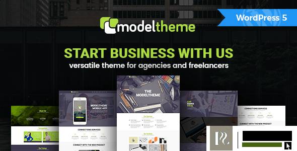 ModelTheme - 适用于代理商和自由职业者的多功能WordPress主题