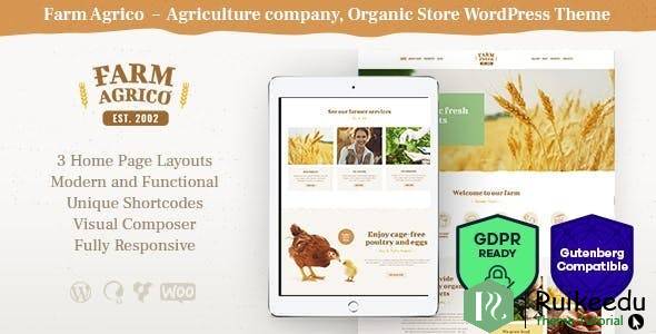 Farm Agrico - 农业商业WordPress主题