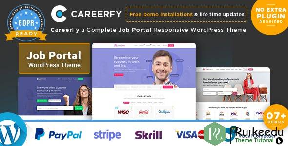 Careerfy - 工作板WordPress主题