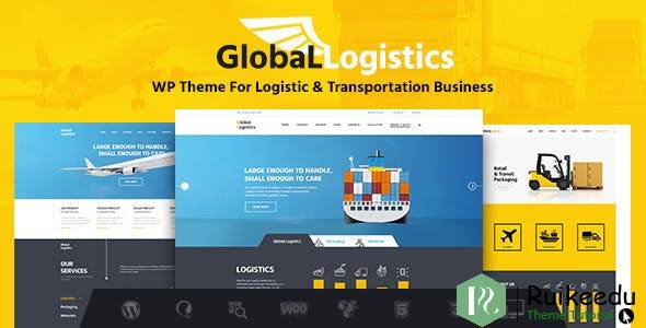 Global Logistics - 运输和仓储WordPress主题
