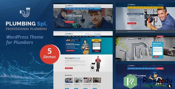 Plumbing Spl v2.2 - 水管工WordPress主题